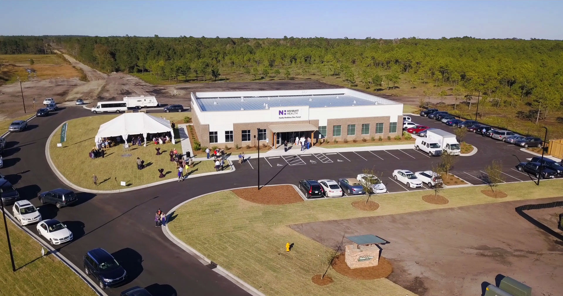 Novant Health at Pine Forest - Drone View