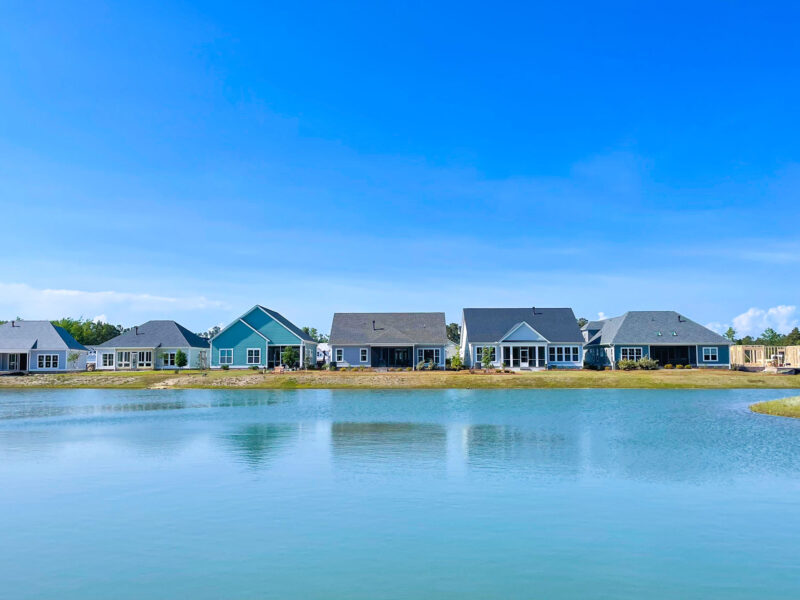 The Lakes at Pine Forest - homes on lake